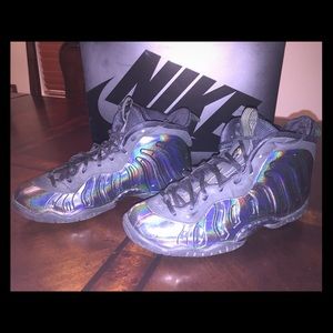 Nike Little Posite One (GS) Legion Green/Black 6Y